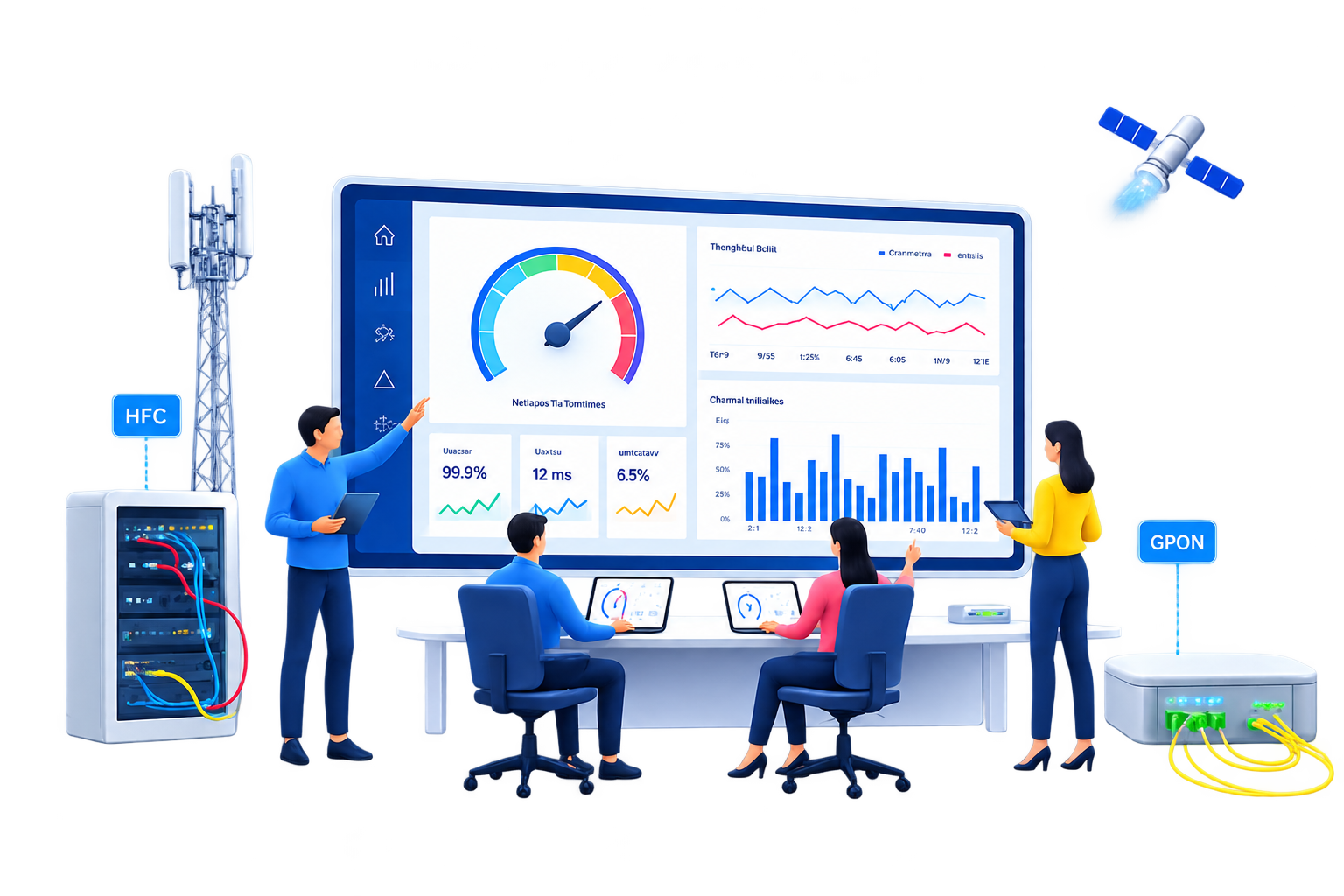 Monitoring sieci GPON